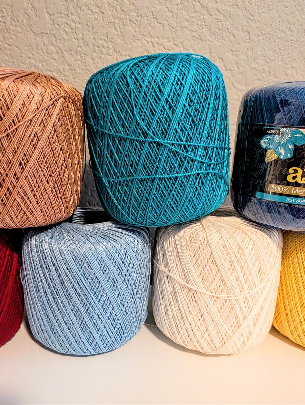 Crochet Thread Assorted Colors - 7 Spools - Picture 4 of 5
